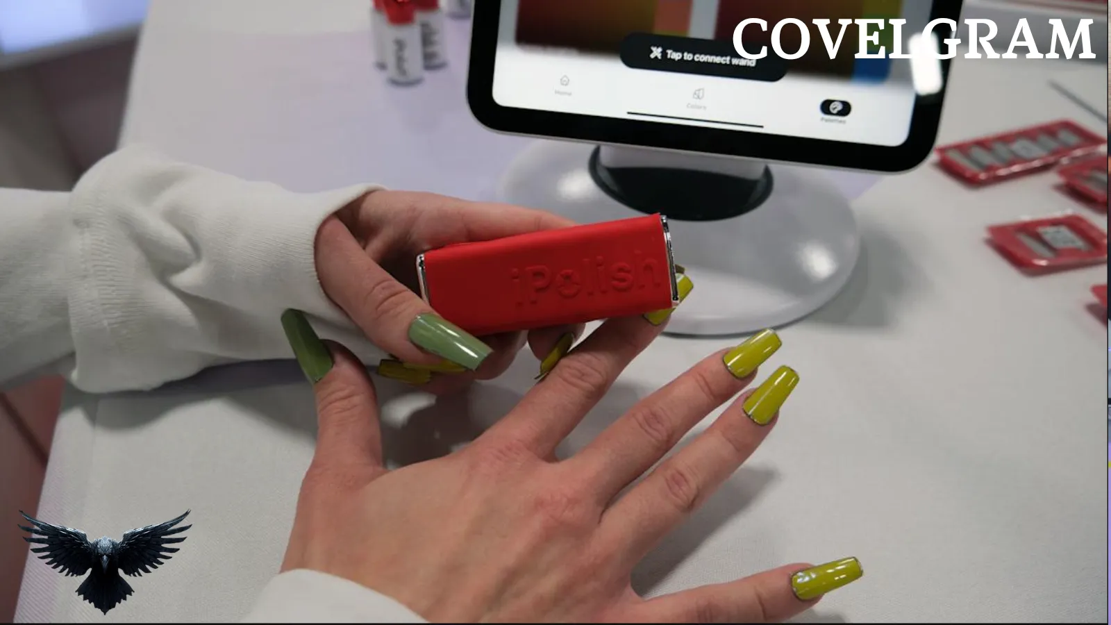 iPolish: App-Controlled Color-Changing Nail Polish